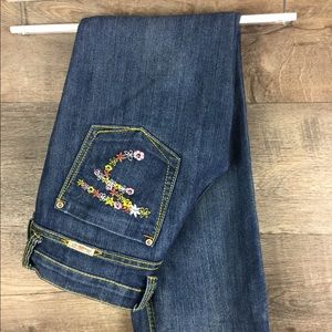 Frankie B women’s jeans floral